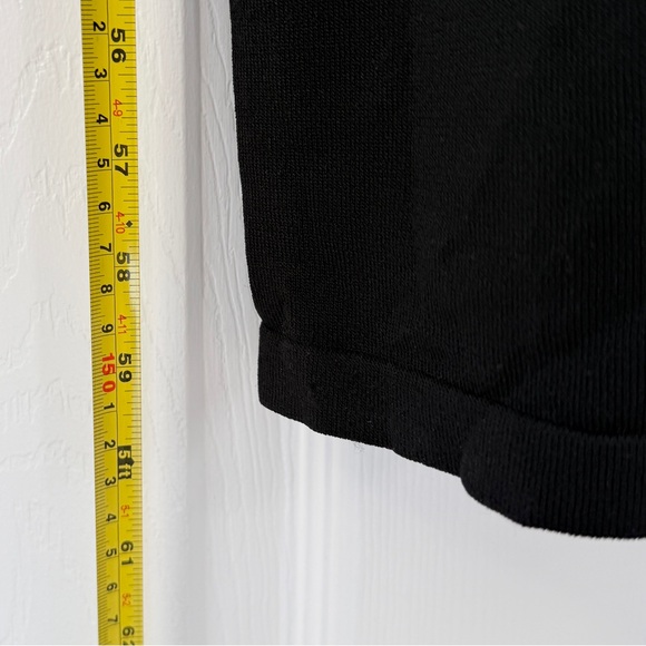 DISSH GRACE BLACK CREW CUT OUT MIDI DRESS NWT XS Long Sleeve - Picture 15 of 16